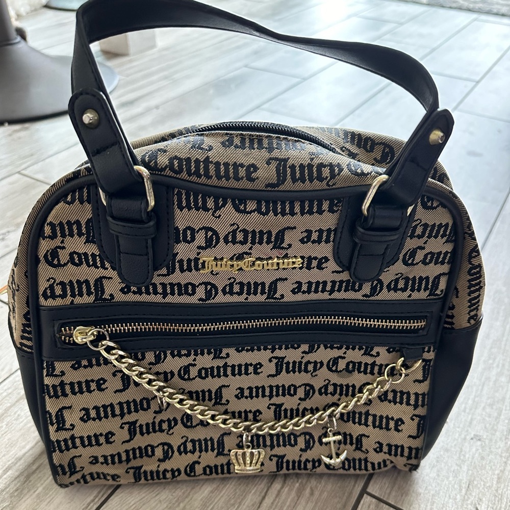 Vintage juicy couture satchel hand bag